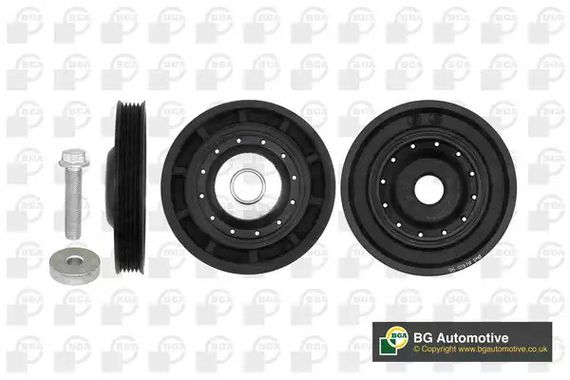 Шків колінчастого валу Kangoo 1.5dCi 04- (5PK) (+болт), BGA (DP0600K) | Зображення 1
