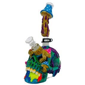 Трубка Скляна "Skull Shroom"