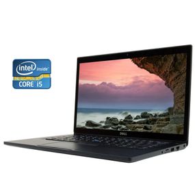 Ультрабук Б-клас Dell Latitude 7480 / 14" (1920x1080) TN / Intel Core i5-6300U (2 (4) ядра по 2.4 - 3.0 GHz) / 6 GB DDR4 / 128 GB SSD / Intel HD Graphics 520 / WebCam б/в