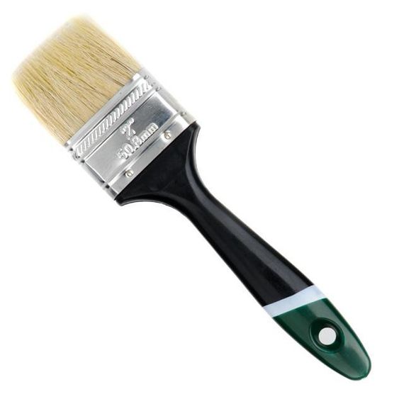 Пензель флейцевий 50*12*38 мм, пластикова ручка INTERTOOL KT-1350 | Зображення 2