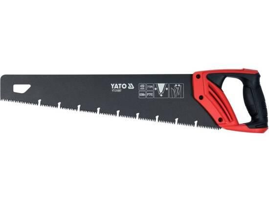 Ножівка по дереву 450 мм 7 зубів/1 PTFE YATO YT-31097