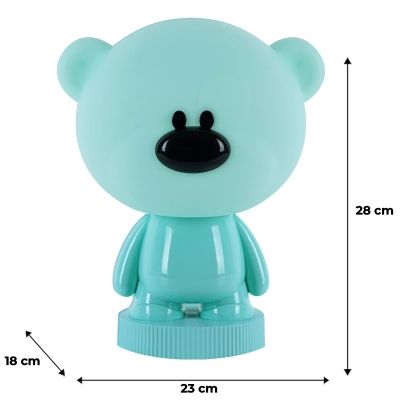 Ночник Kite Светильник LED с аккумулятором Bear, зеленый (K24-490-2-4) | Зображення 5