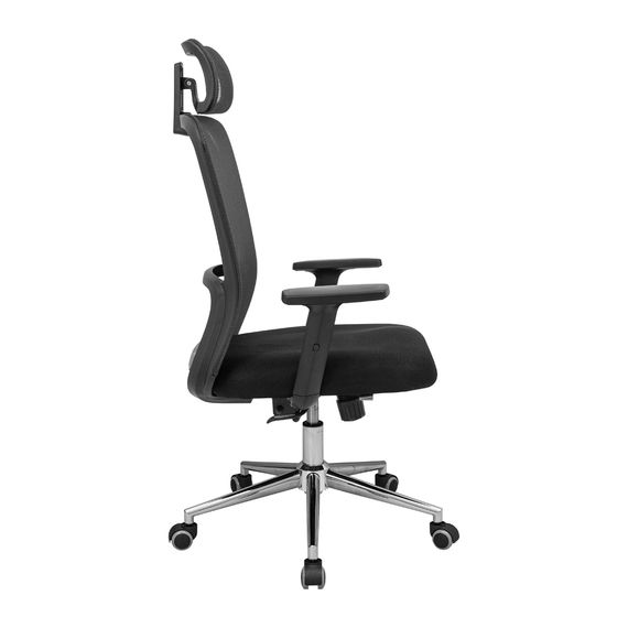 Крісло Експерт Хром M-2 (Anyfix) Сітка сіра | Зображення 2