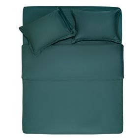 Простынь Ardesto на резинке Mix&amp;Match Premium, 100% хлопок, сатин зеленый 160х200+30 см (ART1620FSE)
