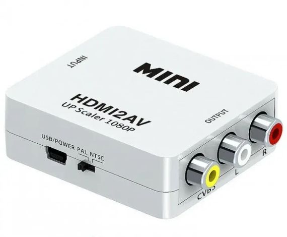 Конвертер HDMI to AV (RCA) Donli av 001 відео та звук (4273) | Зображення 1