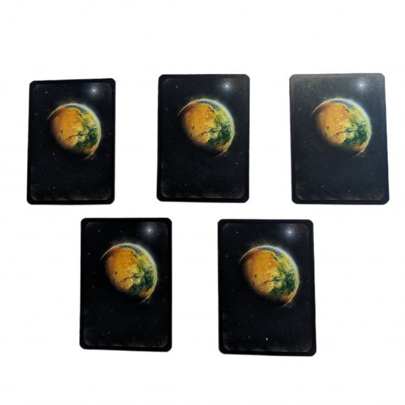 Набор промо-карт для Покорение Марса. Season 2021 (5 шт.) | Зображення 1