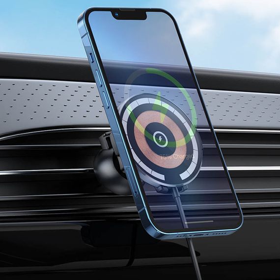 Автотримач з БЗП Hoco CW42 магнітний Black | Зображення 4