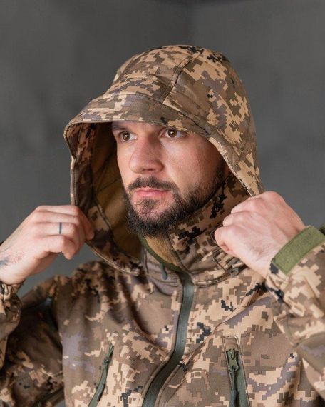 Тактична куртка софтшел Kord second generation pixel ВТ7803 | Зображення 5