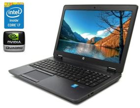 Мобильная рабочая станция HP ZBook 15 G1 / 15.6" (1920x1080) IPS / Intel Core i7-4800MQ (4 (8) ядра по 2.7 - 3.7 GHz) / 8 GB DDR3 / 240 GB SSD / nVidia Quadro K2100M, 2 GB GDDR5, 128-bit / WebCam / DVD-ROM / Win 10 Pro б/у