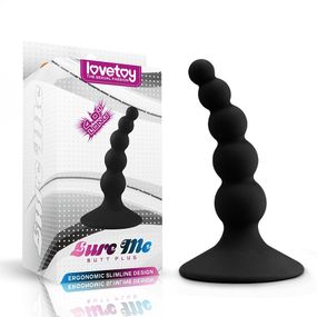 Анальная пробка - Lure Me Beaded Butt Plug 4" Sex Aura