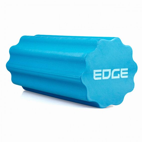 Масажний ролик EDGE профільований YOGA Roller EVA RO3-30 синій (30*15см.) | Зображення 1