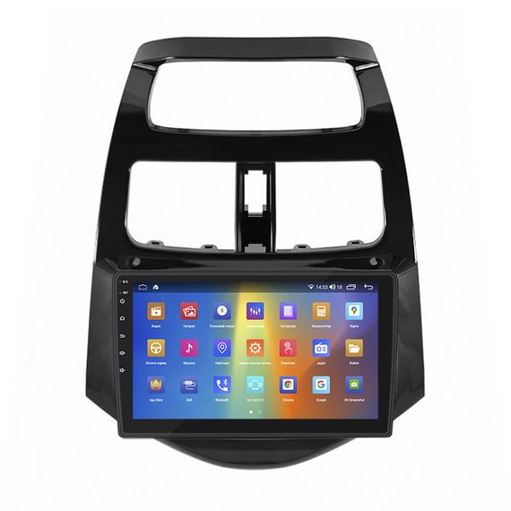 Штатная магнитола 9" Lesko для Ravon R2 2016-2020 4/64Gb CarPlay 4G Wi-Fi GPS Android Prime IPS 8 ядер Равон | Зображення 1
