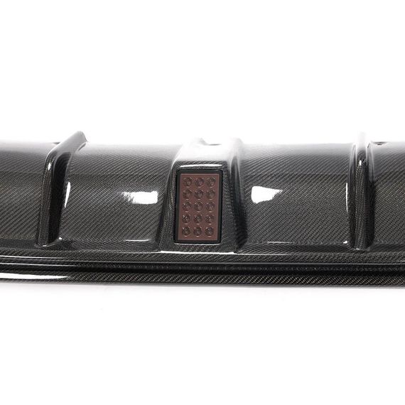 Дифузор заднього бампера V4 (для Q50 Base/Sport 2014-2017, Карбон) для Infiniti Q50/Q60 рр | Зображення 7