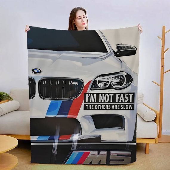 Плед 3D BMW M5 13437 160х200 см | Зображення 1
