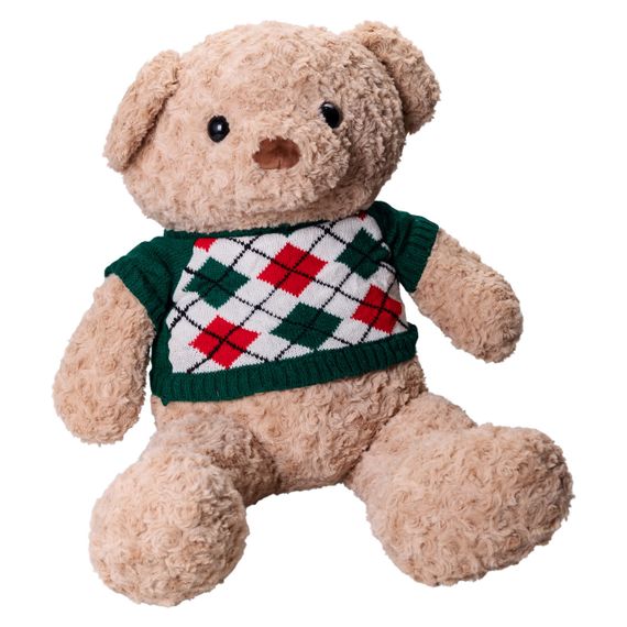 М'яка іграшка-подушка з пледом всередині Ведмідь 110×150 (см) 3 в 1 Бежевий Colorful Home 7146GR | Зображення 2