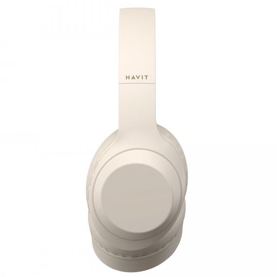 Бездротові накладні навушники HAVIT HV-H628BT Beige до 10 год роботи | Зображення 4