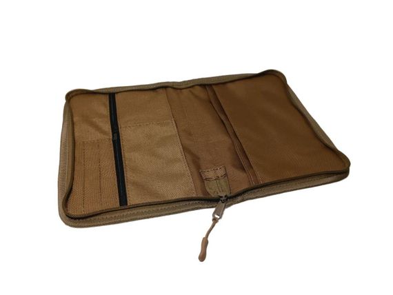 Чохол обкладинка для тактичного блокнота стрілка снайпера А5 водонепроникна 3 кишені койот | Зображення 7