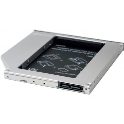 Фрейм-переходник Grand-X HDD 2.5'' to notebook 9.5 mm ODD SATA/mSATA (HDC-24N) (HDC-24N) | Зображення 1