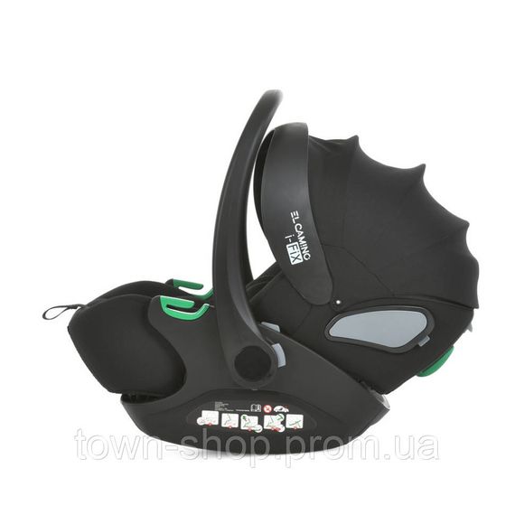 Детское автокресло i-FIX ME 1110 Moon Black | Зображення 1