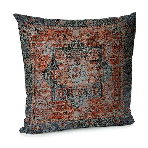 Подушка диванная с бархата Персидский ковер 45x45 см (45BP_ERA018)