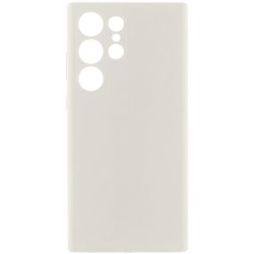 Чехол Silicone Cover Lakshmi Full Camera (AAA) для Samsung Galaxy S25 Ultra Белый / White