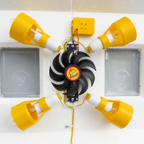 Инкубатор автоматический Теплуша Люкс 72 ЛА Ламповый | Зображення 7