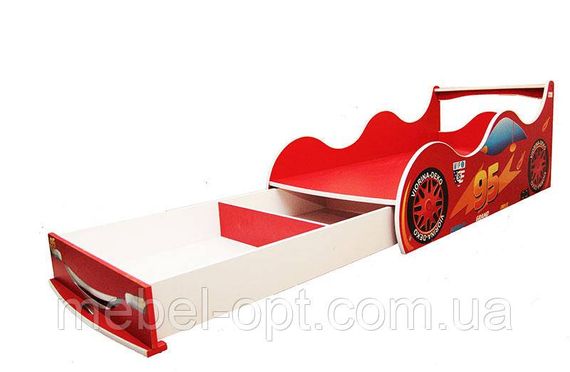 Ліжко машинка серія Бренд Ferrari 777 червона для дітей і підлітків | Зображення 3