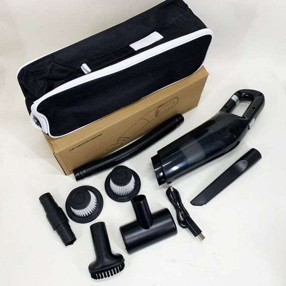 Автомобильный пылесос LT-113 мощность 120 Вт аккумуляторный 30 минут работы PK-81 | Зображення 9