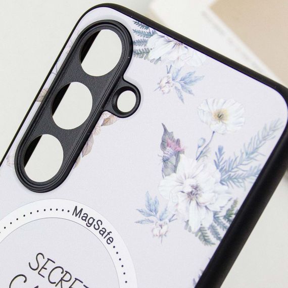TPU+PC чохол Secret Garden with MagFit для Samsung Galaxy S24+ White | Зображення 7
