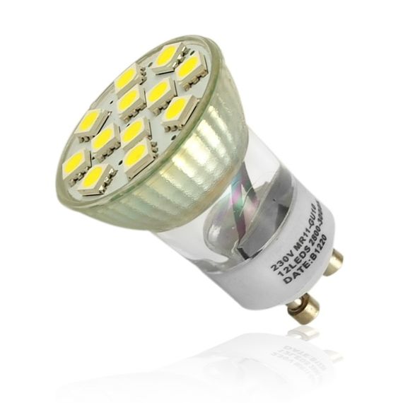 Светодиодная лампа LED 2.4WGU10 CW MR11 | Зображення 1