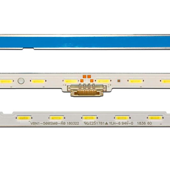 LED підсвітка Samsung TV 50" AOT-50 7020LED V8N1-500SM0-R0 BN96-45952A BN61-15484A 2шт. | Зображення 1