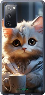 Чохол на Samsung Galaxy S20 FE G780F Білий кіт "5646u-2075-2448"