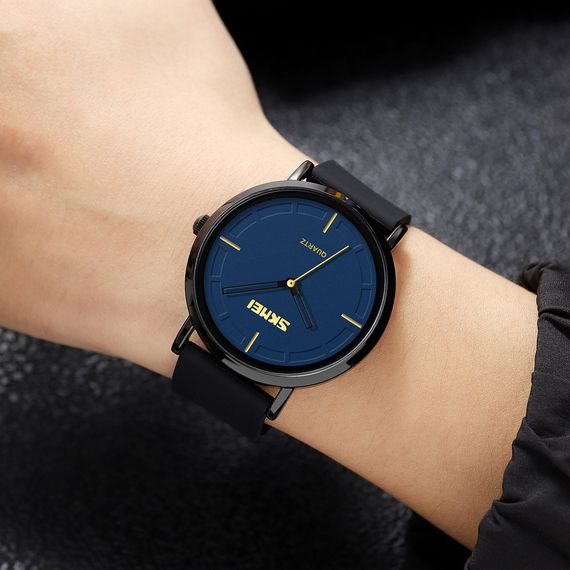 Годинник S2kmei 2050BKBU Black-Blue | Зображення 3