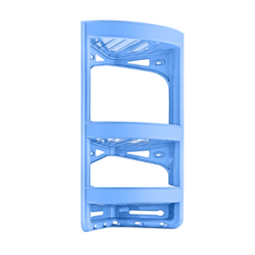 Полічка для душу кутова (12) (блакитний (blue))