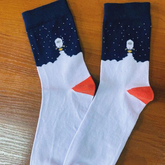 Шкарпетки для підлітків високі ТМ Twinsocks серії "Стоп-Земля" | Зображення 3