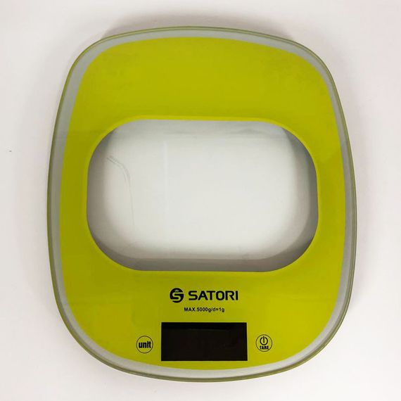 Ваги для кондитера Satori SKS-221-GR до 5кг | Ваги для зважування | Кухонні AY-394 електронні ваги | Зображення 1
