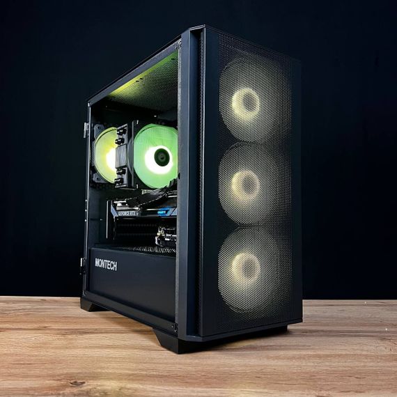 Збірка на замовлення: ігровий ПК Montech Air 100 ARGB Black Tower / Intel Core i5-14400F (10 (16) ядер по 1,8 - 4,7 ГГц) / 32 ГБ DDR5 / 1000 ГБ SSD M.2 / nVidia GeForce RTX 5060 Ti, 16 ГБ GDDR7, 128-біт / 650 Вт | Зображення 3