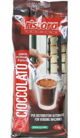 Горячий Шоколад Ристора 1кг Италия Какао Ristora Ciocolate итальянский для вендинга для автоматов | Зображення 1