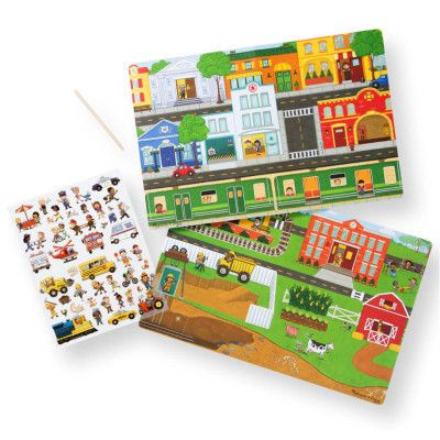 Набор для творчества Melissa&amp;Doug Переводные наклейки Вокруг дома (MD9530) | Зображення 2