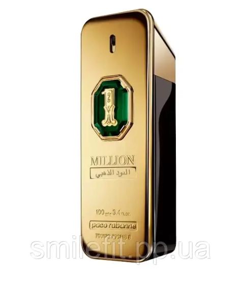 Чоловіча парфумована вода Paco Rabanne 1 Million Golden Oud 100 мл із магнітною стрічкою | Зображення 1