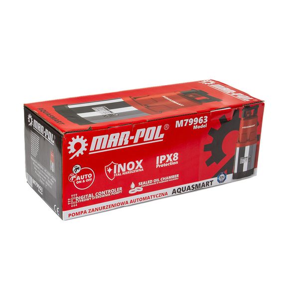 Занурювальний насос AQUASMART™ MAR-POL з автоматикою, 1000 Вт, 110 л/хв | Зображення 9