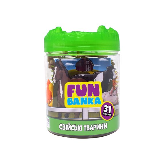 Ігровий міні-набір Fun Banka Свійські тварини