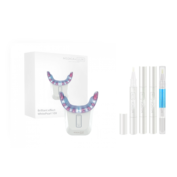 Отбеливающая капа для зубов MEDICA+ WhitePearl 10X (Japan) (White) | Зображення 6