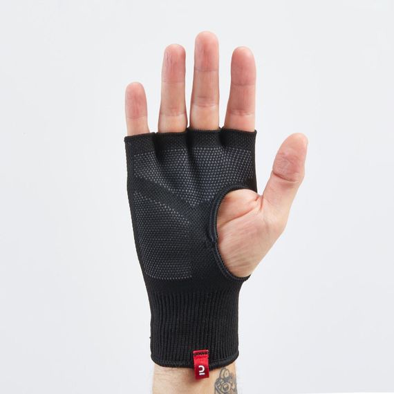 Внутрішні рукавиці 100 для боксу чорні - L-XL | Зображення 1