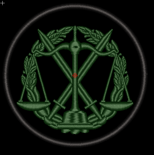 Шеврон Юридичний департамент Міністерства оборони України Юридична служба Збройних Сил України | Зображення 6