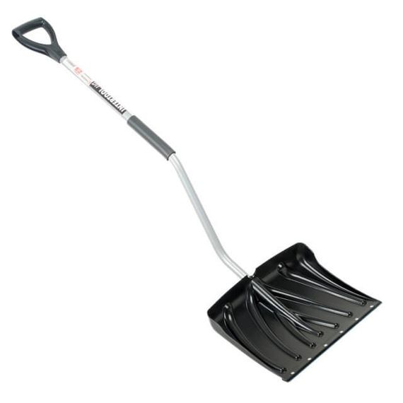 Лопата для прибирання снігу 460*340 мм з Z-подібною ручкою 1080 мм INTERTOOL FT-20231 | Зображення 2