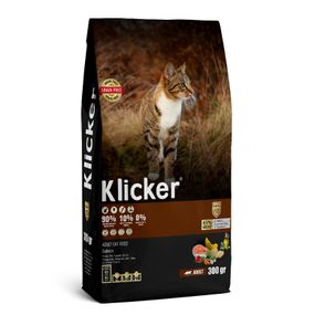 Сухий корм Klicker Холістик беззерновий для дорослих котів з ЛОСОСЕМ 1кг.