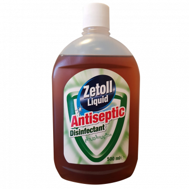 Дезинфицирующее средство-антисептик Zetoll, 500 мл