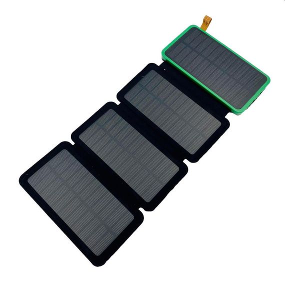 Solar Charger Powerbank на 10 000 mAh с 4 солнечными панелями | Зображення 1