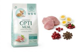 Сухой корм для щенков Optimeal Puppy All Breeds Turkey (с индейкой)